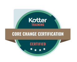 kotter change certification program,change certification program,kotter change certification,change certification,change leadership,change management