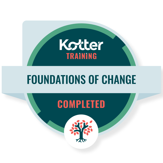 kotter change certification program,change certification program,kotter change certification,change certification,change leadership,change management