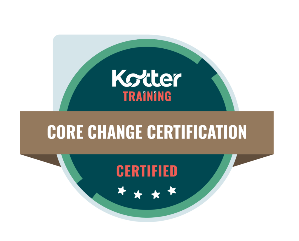 Kotter + SIL change certification program